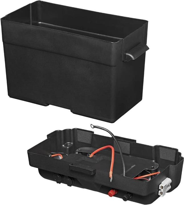 Actual product image ProPlus Batteriebox 35x18x23cm 2x USB - 1x 12V Steckdose - Voltmeter - 2x Anderson Stecker