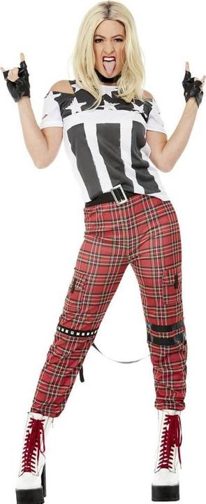 Image du produit Smiffys - Ensemble Déguisement PUNK ROCKER - Femme (XS)