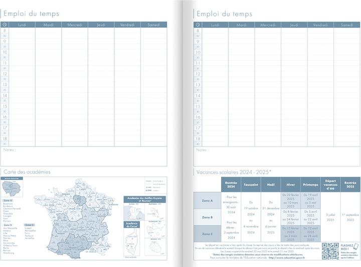 Produktbild Clairefontaine Lehreragenda (21 x 29.7 cm, Französisch)