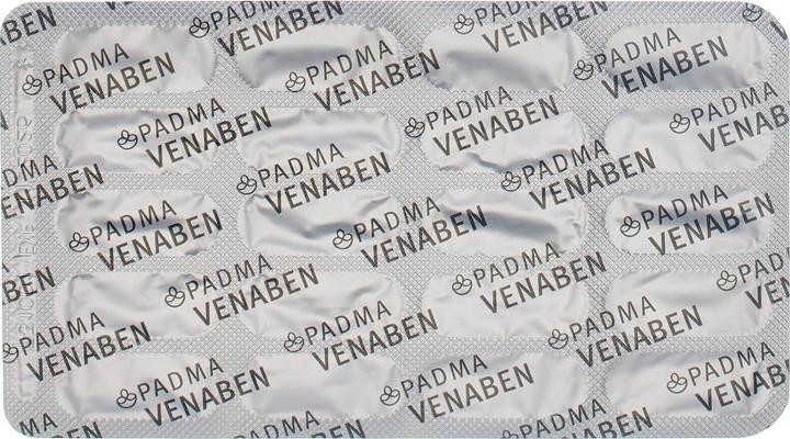 Valeurs nutritives et ingrédients Padma VENABEN gélules (60 pcs) (60 pièce(s), Capsules, 57 g)