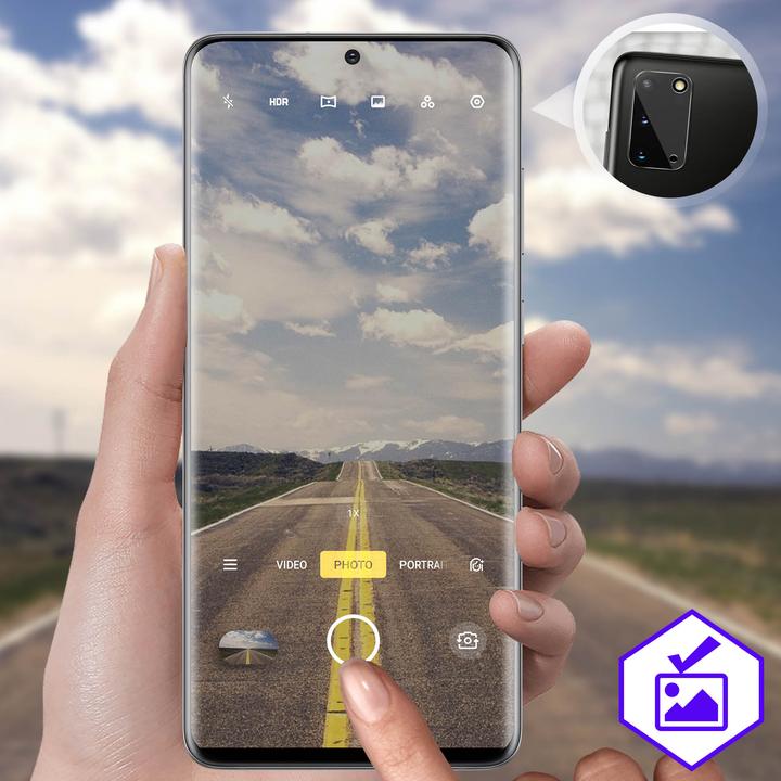 Produktbild Avizar Schutzfolie, Rückkamera Folie, Kameraschutz (1 Stück, Samsung Galaxy S20)