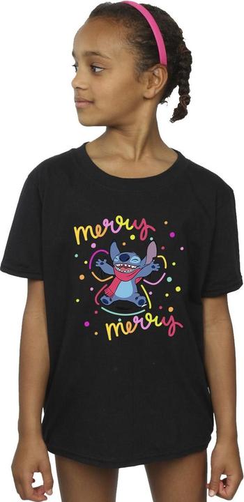 Immagine prodotto Disney Lilo & Stitch Merry Rainbow Maglietta Ragazze (140, 146)