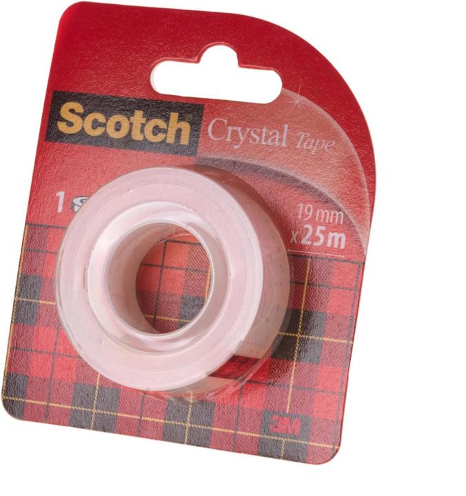 Immagine prodotto Scotch Nastro adesivo Crystal Clear 600 (19mmx25m) (19 mm)
