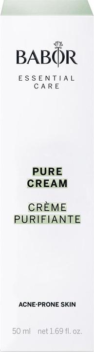 Actual product image Babor ESSENTIAL CARE - Pure Cream Acne-Prone Skin (50 ml, 24h cream)