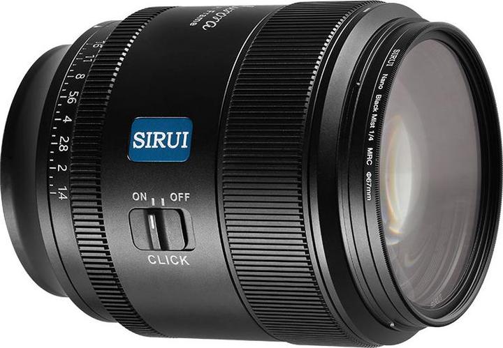 Actual product image Sirui AURORA Series 85mm F1.4 Full-Frame Autofocus Lens (Fuji-X mount) (Fujifilm X, full size)