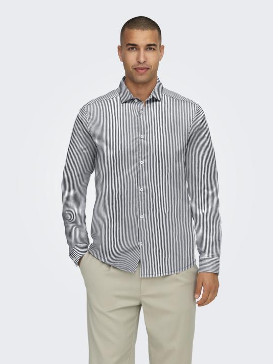 Actual product image Only & Sons Onsjordan Life Slim Twill Ls Shirt Noos (M)
