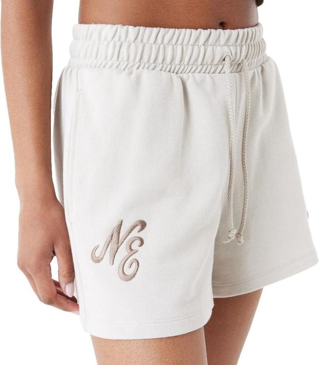Immagine prodotto New Era Pantaloncini da donna in felpa stone beige - M (M)