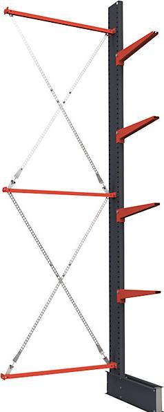 Actual product image kaiserkraft Cantilever rack