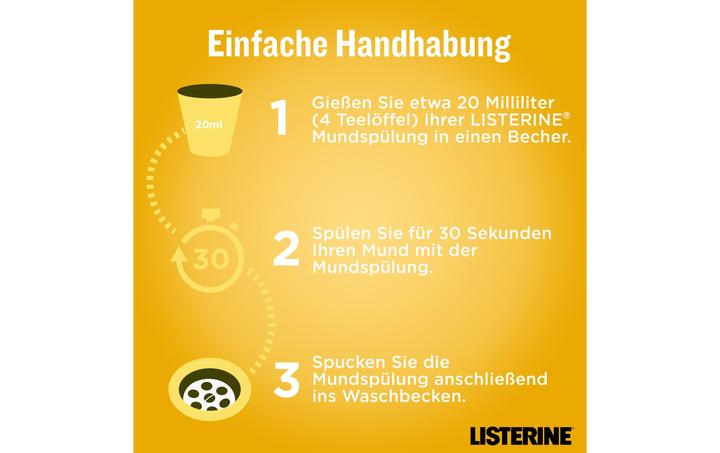 Image du produit Listerine Ginger Lime (500 ml, Bains de bouche)