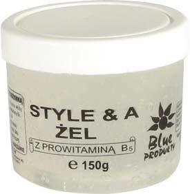 Image du produit Blue Gel bleu incolore pour les cheveux, 150 ml (Gel coiffant, 150 ml)