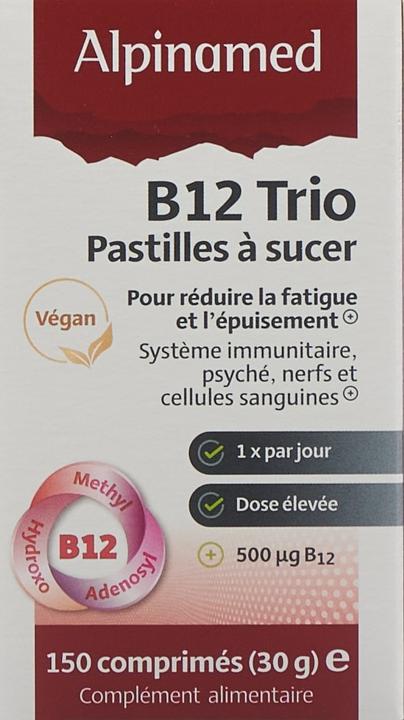 Image du produit Alpinamed B12 trio cpr (150 pièce(s), Cachets, 115 g)