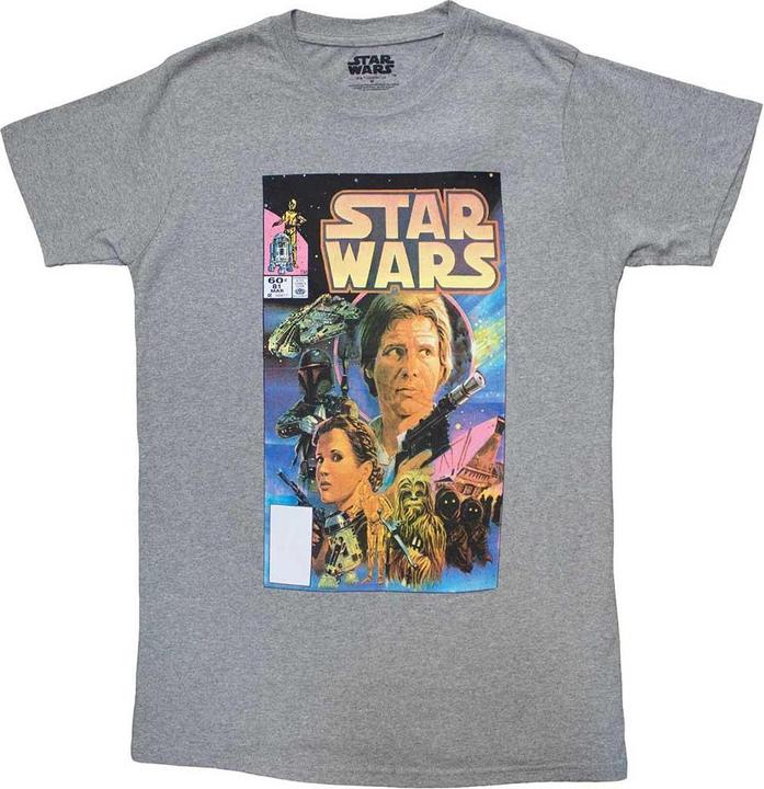 Actual product image Star Wars Unisex Adult The Original Marvel Years Vol.3 T-Shirt (L)