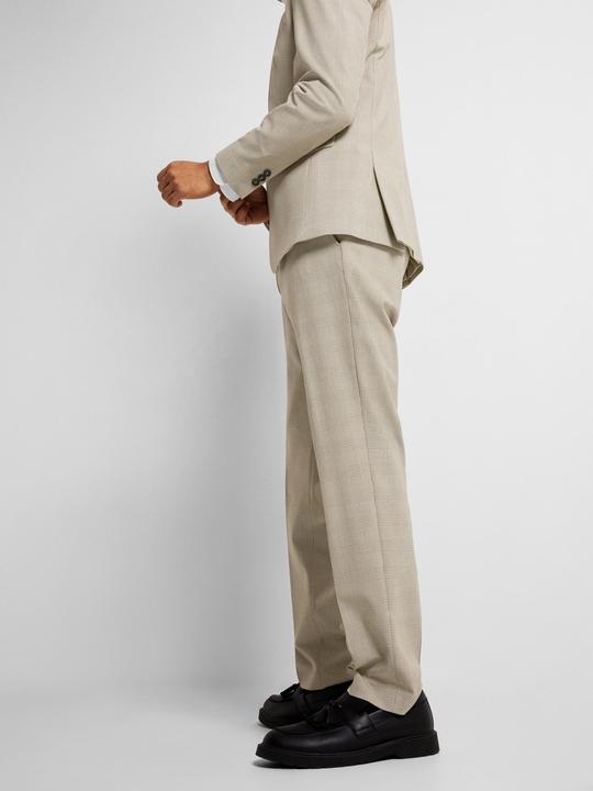 Actual product image Selected Homme Slim fit checked suit trousers (106)