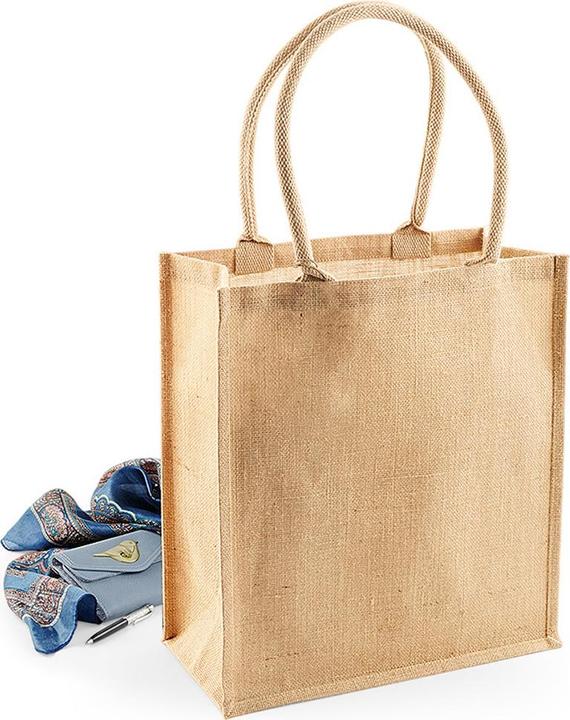 Produktbild Westford Mill Jute Boutique Einkaufstasche (19L) (19 l)