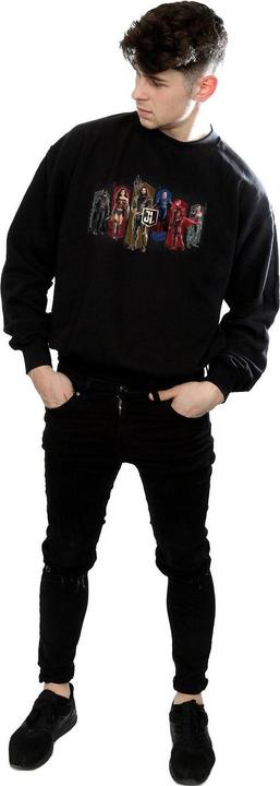 Image du produit - Sweat JUSTICE LEAGUE MOVIE TEAM HEXAGONS - Homme (S)