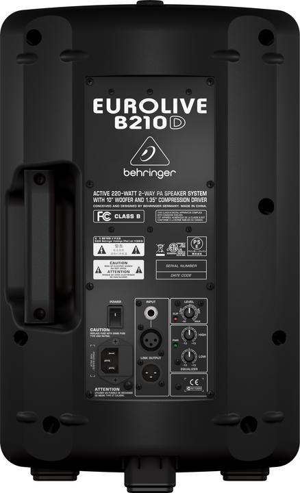 Produktbild Behringer Eurolive B210D (Aktiv, 1x 135 W)