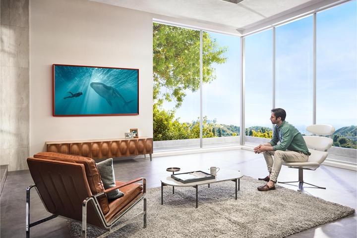 Actual product image Samsung QE65LS03A The Frame (65", LS03A, QLED, 4K, 2021)