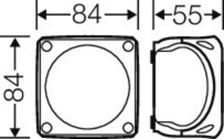 Actual product image Hensel Cable junction box up to DK 0100 G 2,5qmm o.clamp