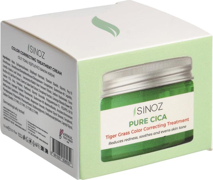 Produktbild Sinoz Pure Cica Tigergrass Tone Balancing Cream 15ml (15 ml, Gesichtswasser)