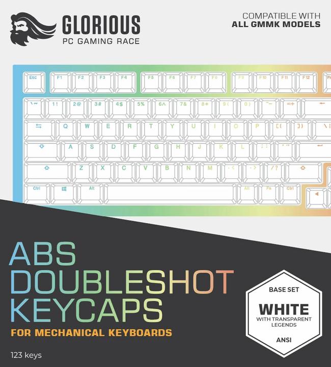 Productafbeelding Glorious GMMK ABS Doubleshot V2 EN Kit