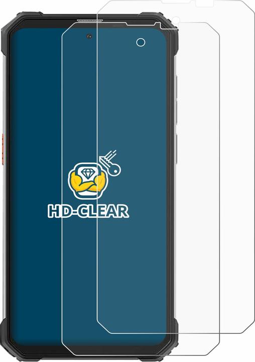 Actual product image BROTECT Screen Protector Clear (2 Piece, Blackview BV8900)