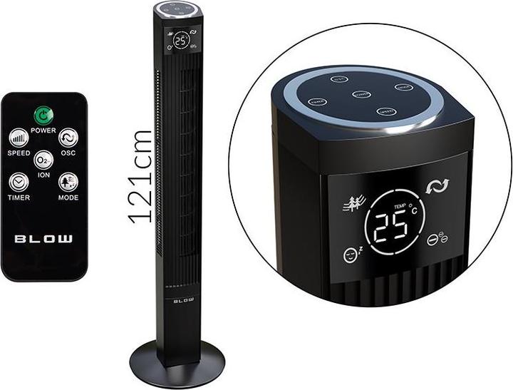 Actual product image Zilan Säulenventilator XXL 90W