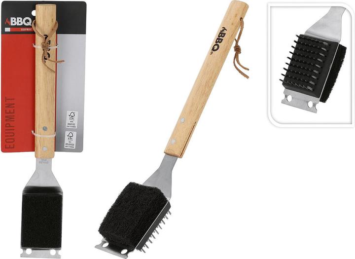 Productafbeelding Grillborstel hout 39,5x9,1cm (37.80 cm)