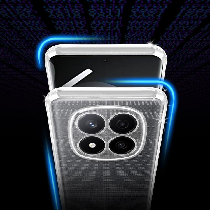 Image du produit Cadorabo Coque pour Xiaomi RedMI Note 14 Pro 5G / Poco X7 TPU Ultra Slim AIR (Xiaomi Redmi Note 14 Pro 5G, Xiaomi Poco X7 Pro)