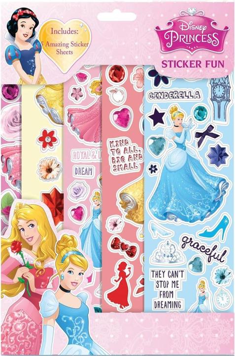Produktbild Disney Princess Aufkleber Fun 4erPack