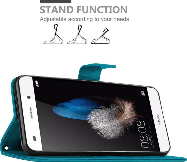 Immagine prodotto Cadorabo Copertina del libro di fiori (Huawei P8 Lite)
