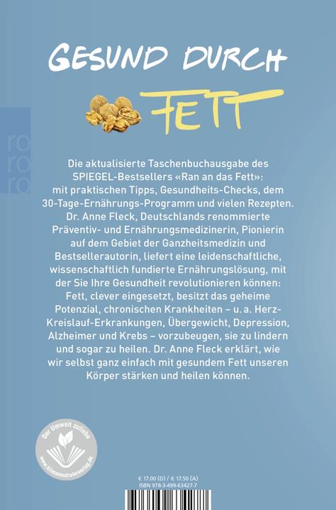 Immagine prodotto Ran an das Fett - Das Praxisbuch (Tedesco, Anne Blot, 2020)
