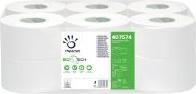 Actual product image Multi Papernet Mini, 2-ply cellulose, 140m, Ø roll 19.50cm, 459 sheets SUPERIOR BIO White Micro ECO (1 pcs.)