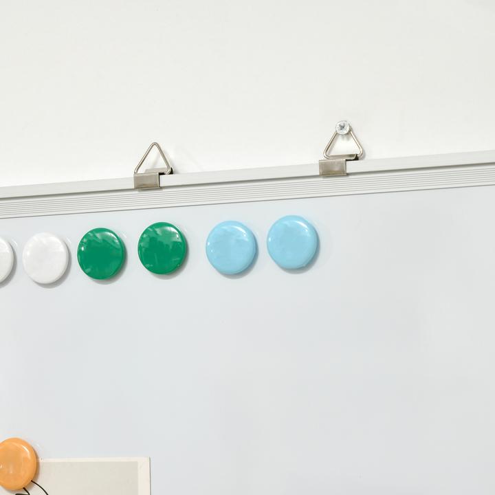 Actual product image Homcom Whiteboard with dry erase board, magnets and pens (90 x 60 cm)
