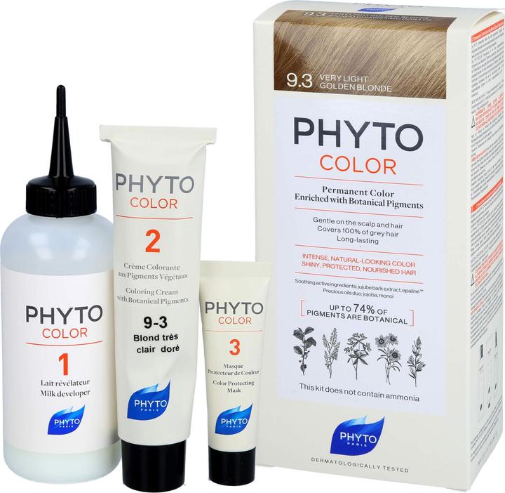 Immagine prodotto Phyto Colore permanente Phytocolor (9.3 biondo dorato molto chiaro)