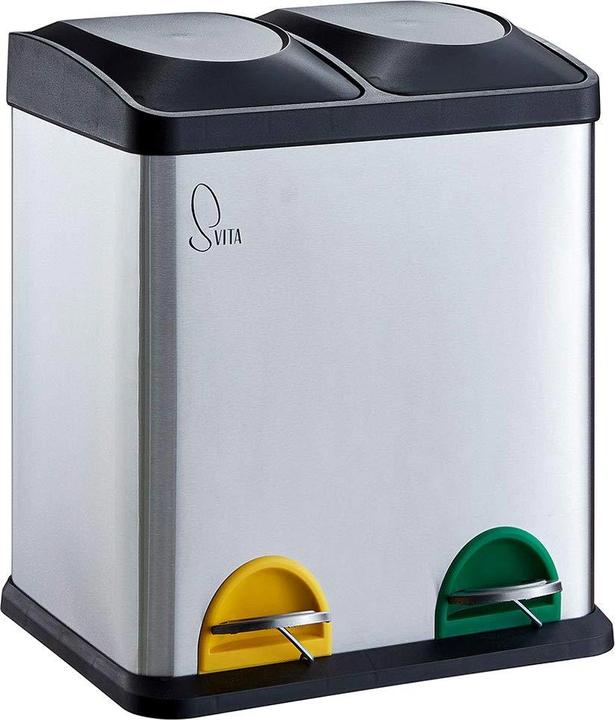 Image du produit Svita TC2X15 Seau 30 litres Argent (30 l)