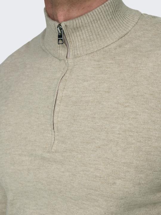 Produktbild Only & Sons Normal geschnitten Rundhalsausschnitt Pullover Strickpullover (L)