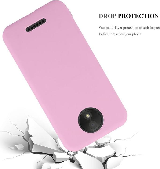 Actual product image Cadorabo TPU Candy Cover (Motorola Moto C Plus)