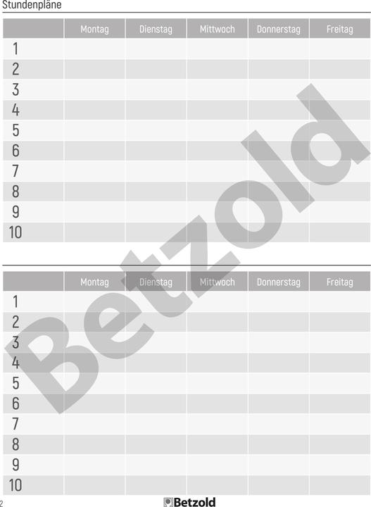 Actual product image Betzold Learning diary