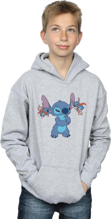 Immagine prodotto Disney Lilo And Stitch Little Devils Felpa con Cappuccio Ragazzi (140, 146)
