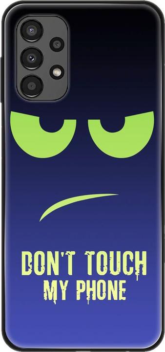 Dont Touch My Phone Grün Blau