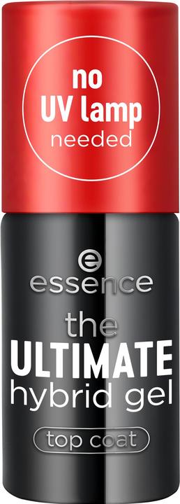 Actual product image essence the ULTIMATE hybrid gel top coat (Transparent, Top coat)