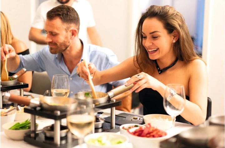 Actual product image DeWok Wok Double Set for 4 persons