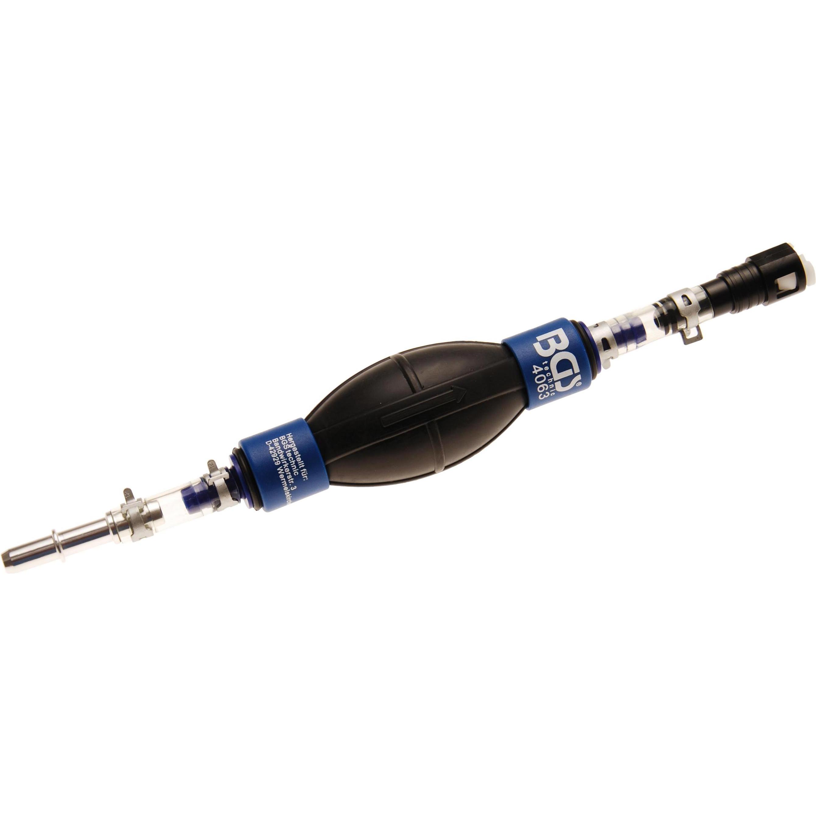 Pompa Sottovuoto BGS Per Liquidi - 6 Litri, Aspirazione Pneumatica O Manuale, Per Oli, Acqua, Liquidi Auto - Foto 13