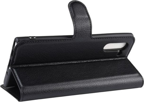 Actual product image MU Classic Litchi Leather Bookcover Series (Samsung Galaxy Note 10)