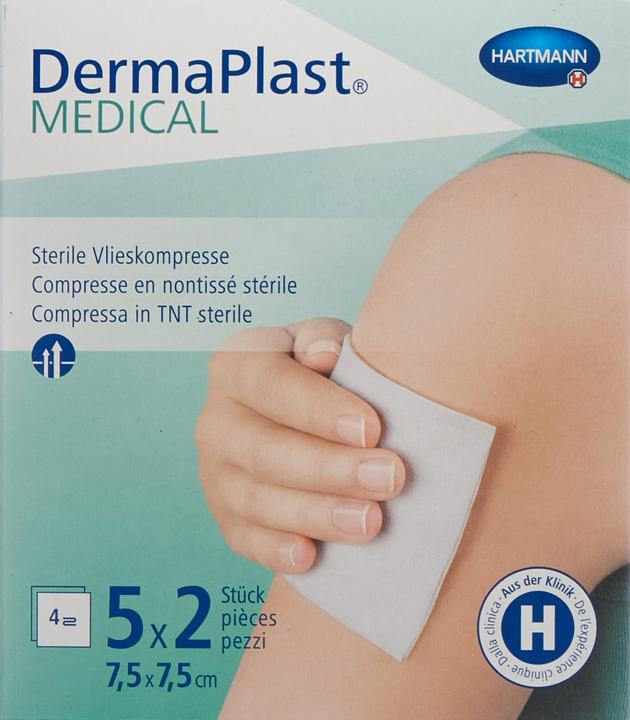 Produktbild DermaPlast Medical Vlieskompresse neu