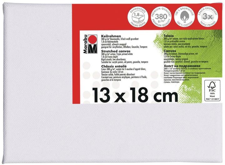 Actual product image Marabu Stretcher frame 13 x 18 cm (13 x 18 cm)