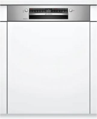 Bosch Hausgeräte Serie 4, Teilintegrierter Geschirrspüler, 60 cm, Edelstahl, SMI4EVS15E
