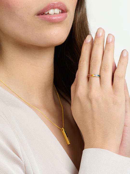 Produktbild Thomas Sabo Ring Bunte Steine Gold (54, 925 Silber)