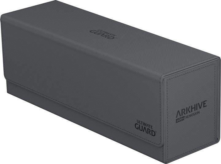 Actual product image Ultimate Guard Card Box XenoSkin Arkhive Monocolor 400+ Grey
