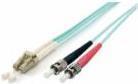 Actual product image equip Fiber optic patch cable LC->LC multimode duplex OM4 vio (CAT8.1, 7.50 m)